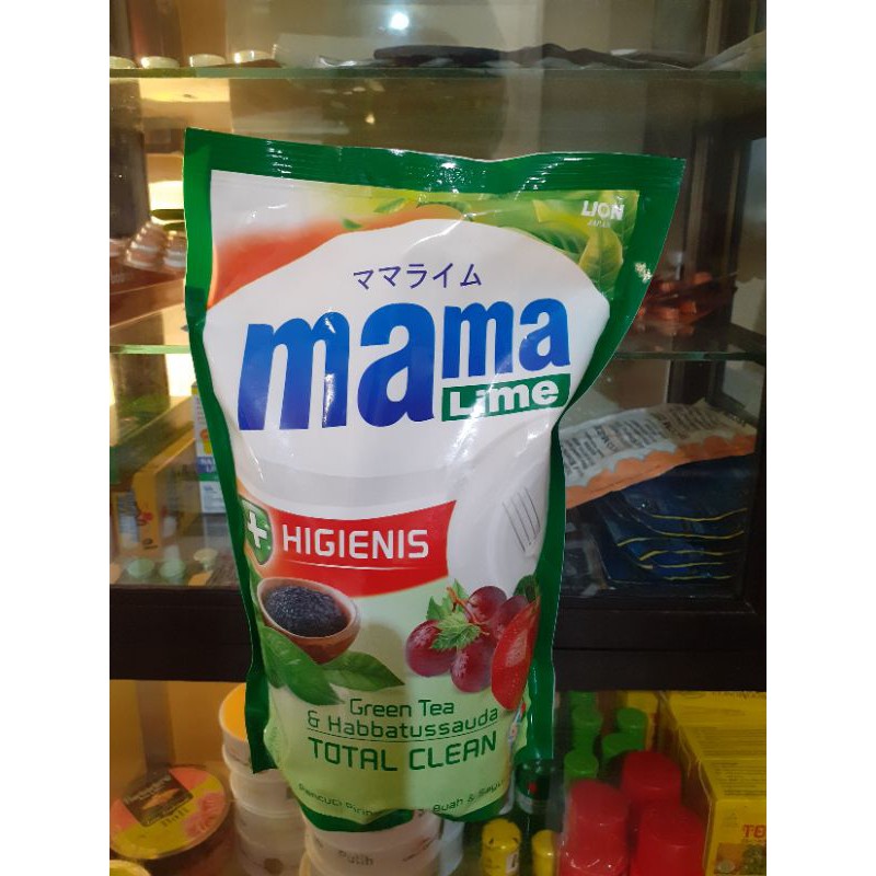 mama lemon Greentea&habbatusauda 780ml
