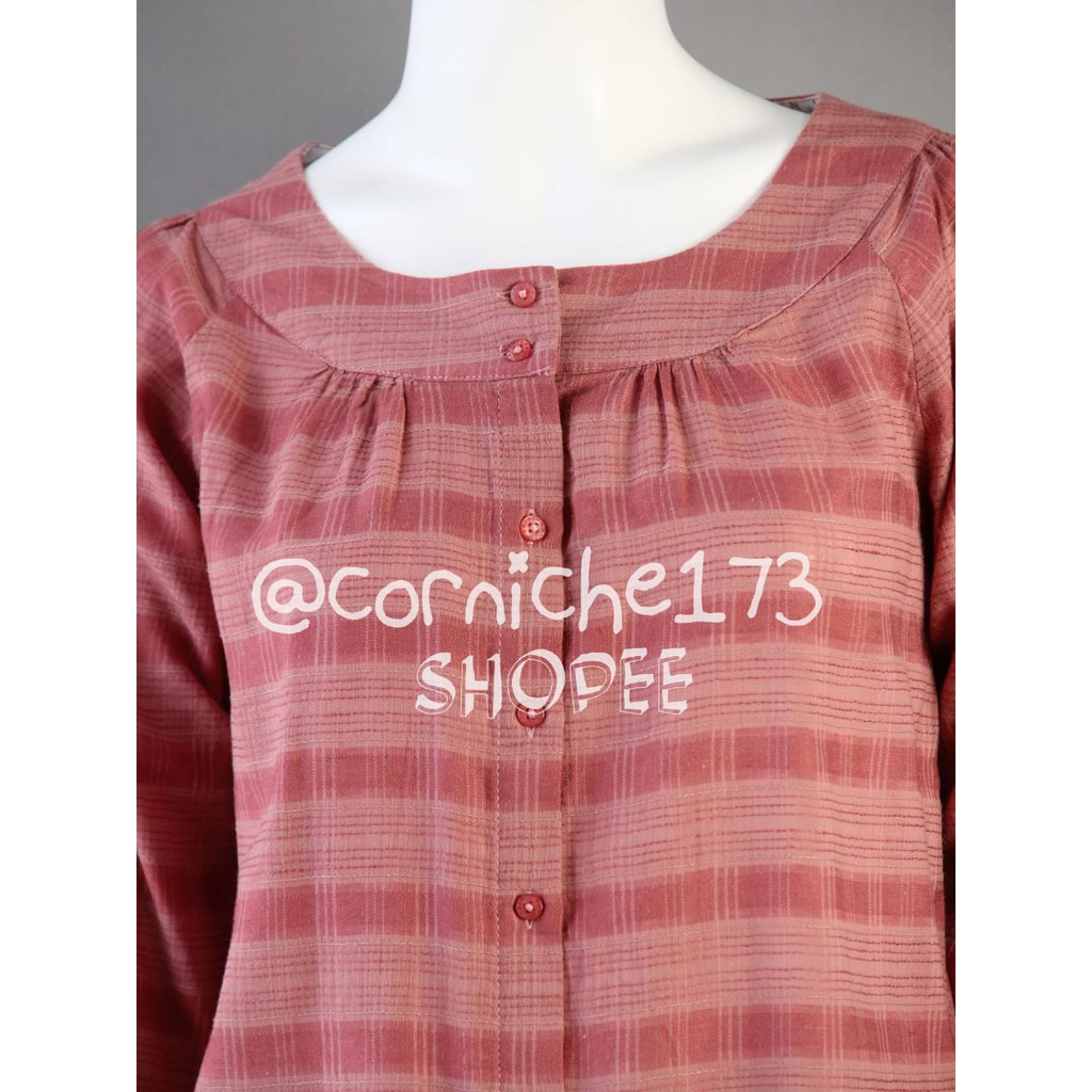 Corniche Nena Blouse Red - TH231203