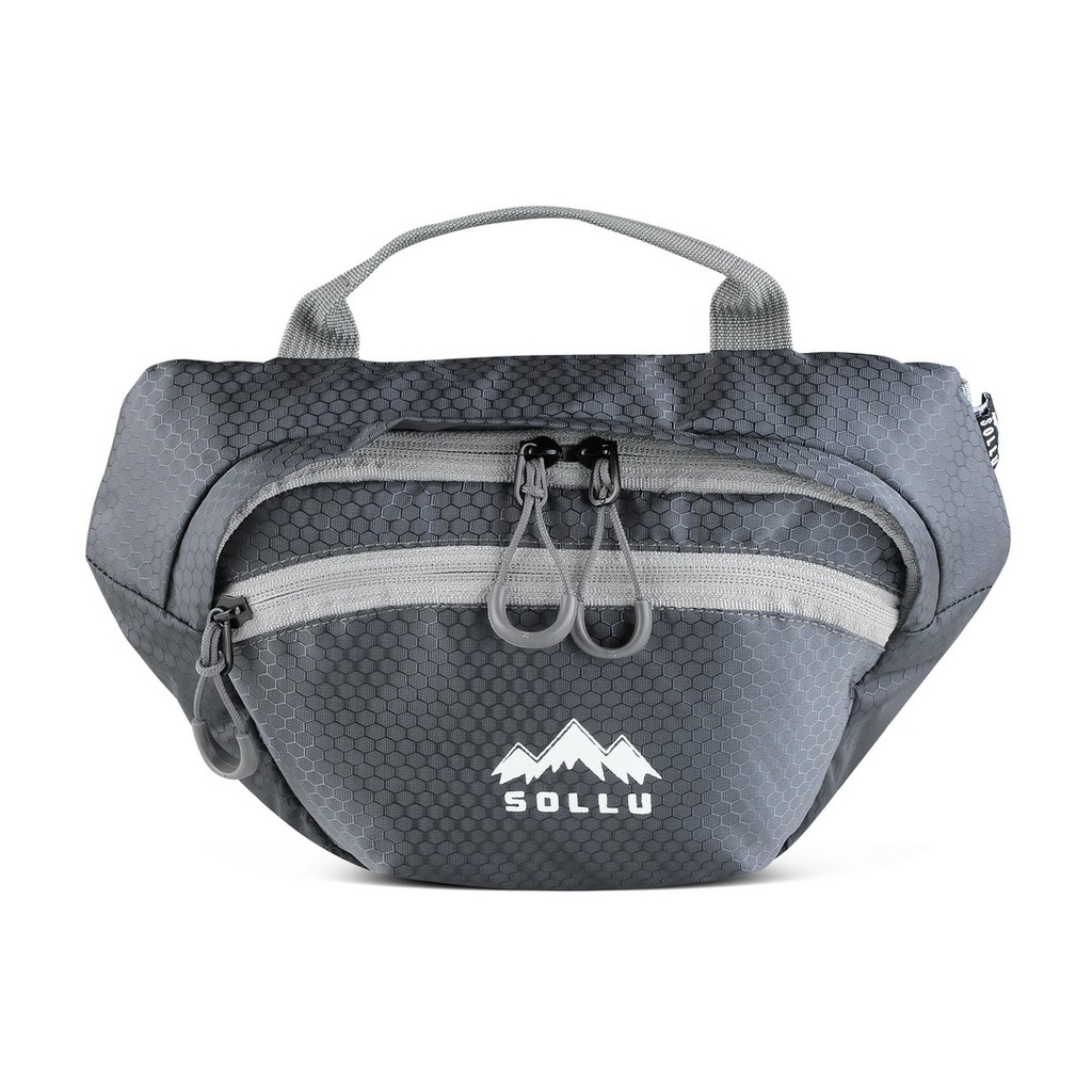Waist Bag – tas waistbag – waistbag waterproof – Sollu Terra Series Grey