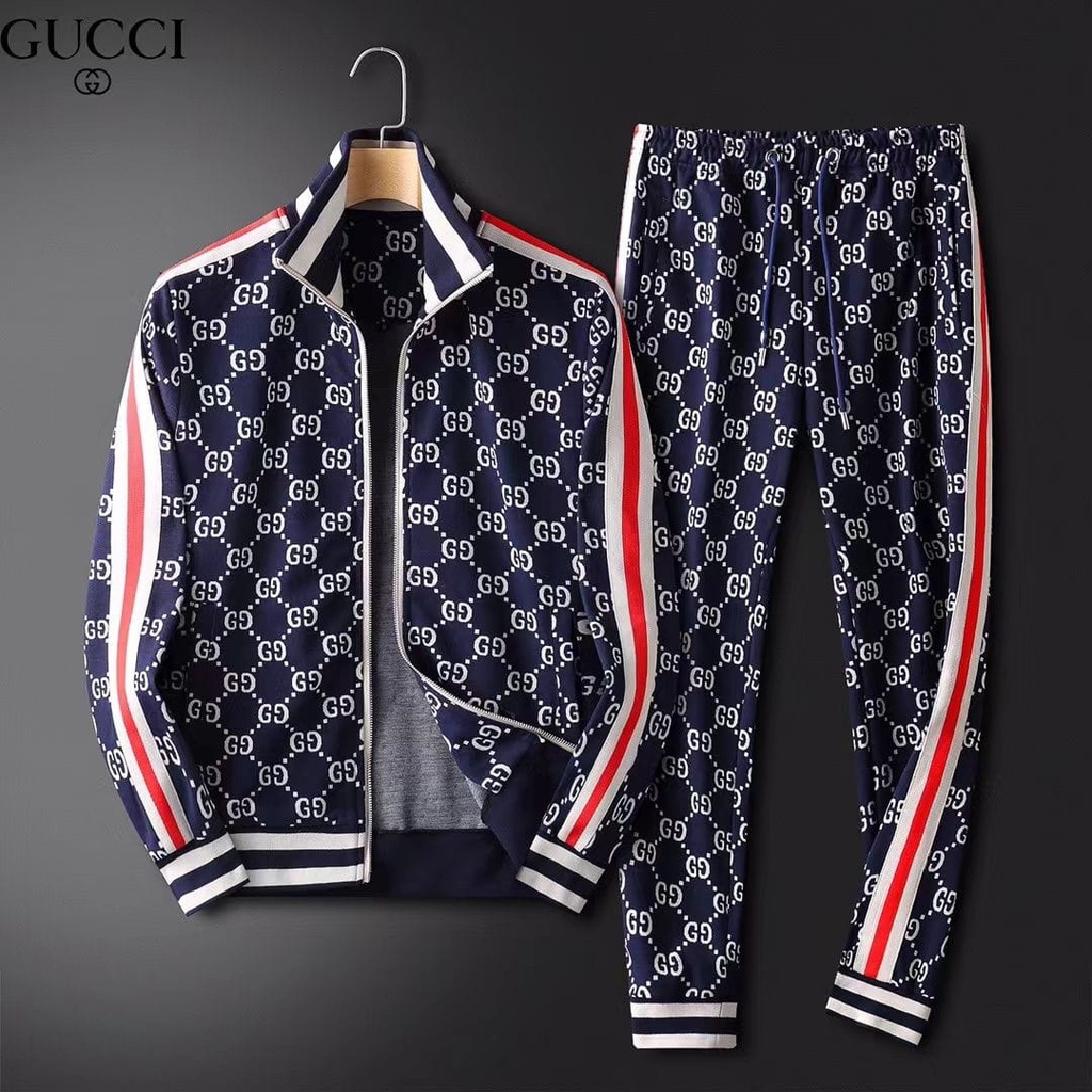 Setelan jaket set celana pria mirror branded - 6885