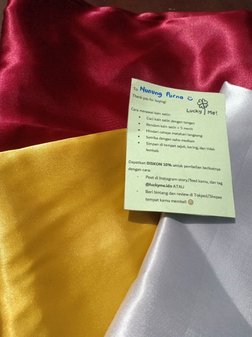 Sarung Bantal Satin / Satin Pillowcase