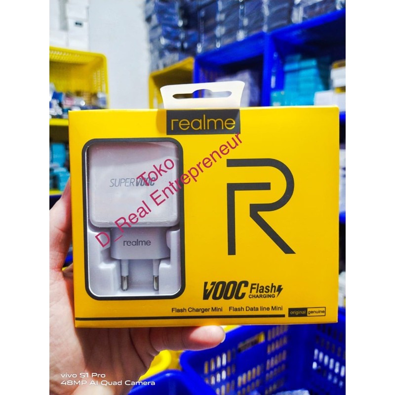 Realme Type C Charger Original VOOC Fast Charging