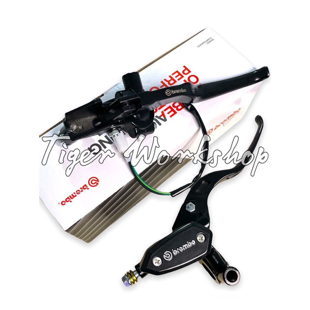 Master Rem Berembo Oval Model Rcb Paket Handle Kopling Universal Semua Motor 1Set Kanan Kiri