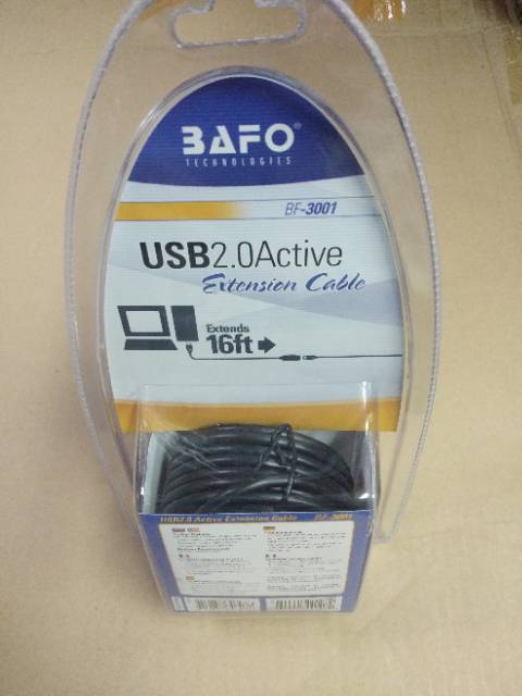 Bafo Kabel USB2.0 Extension 5Meter BF-3001 Active