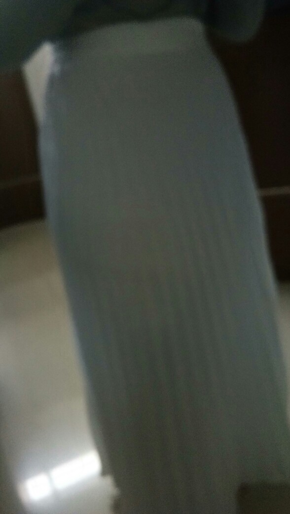 V256wht - Rok Plisket Prisket Putih Tanpa Furing Pleated Skirt Flare Skirt Mayung