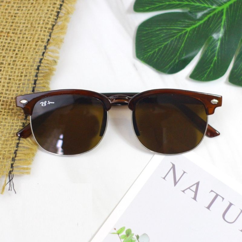 Kacamata Sunglass Retro Half Frame 225KT