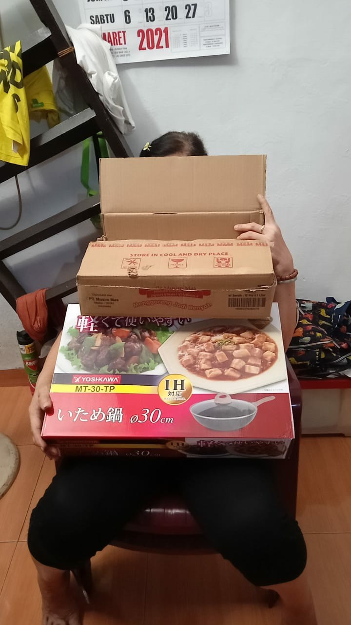 Cypruz Frying Pan Keramik Tanpa Minyak 24cm | Wajan Marble | Penggorengan Anti Lengket | Teplon