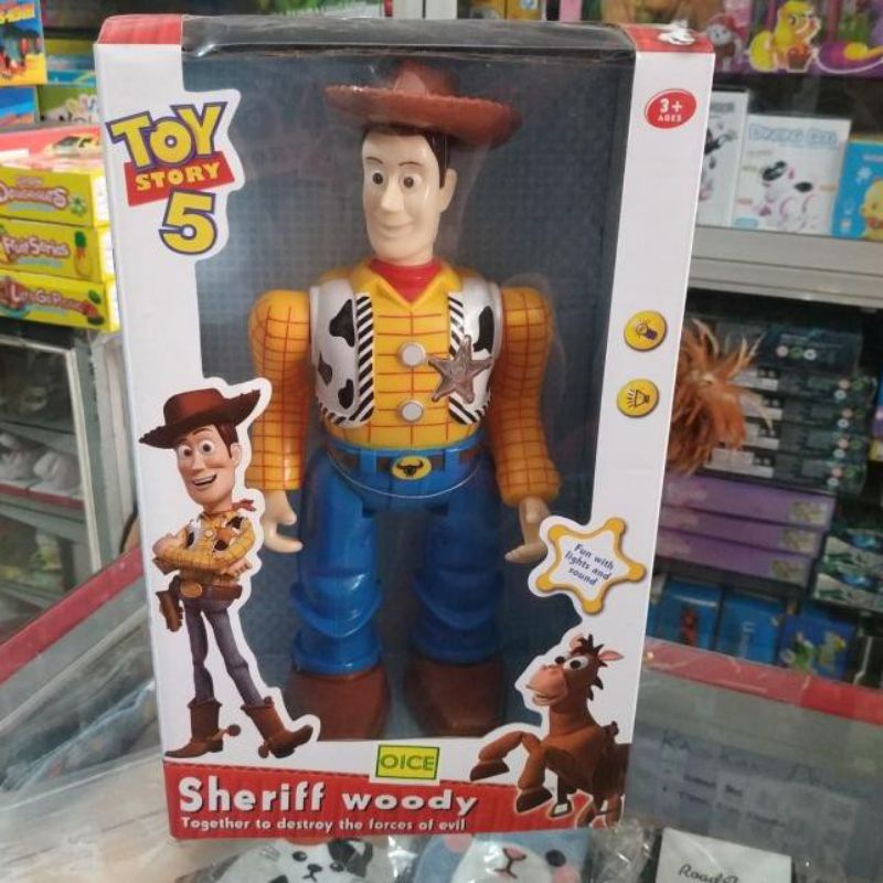 MAINAN TOYS SHERIFF WOODY TOY STORY 5