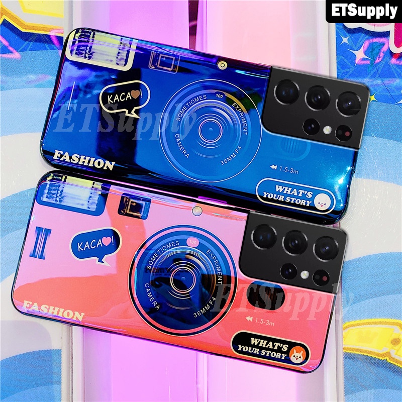 Untuk Samsung Galaxy S22 Ultra Plus Cover Couple Soft Phone Case Samsung Galaxy S22 Ultra Samsung S2