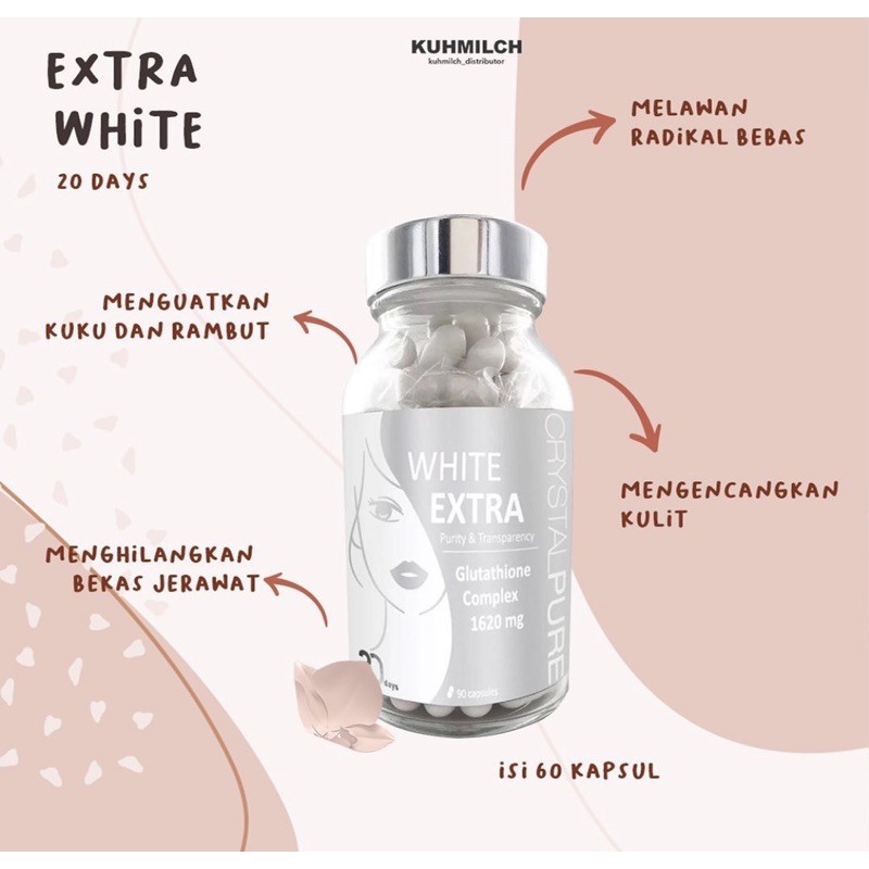 white extra crystal pure kak mora