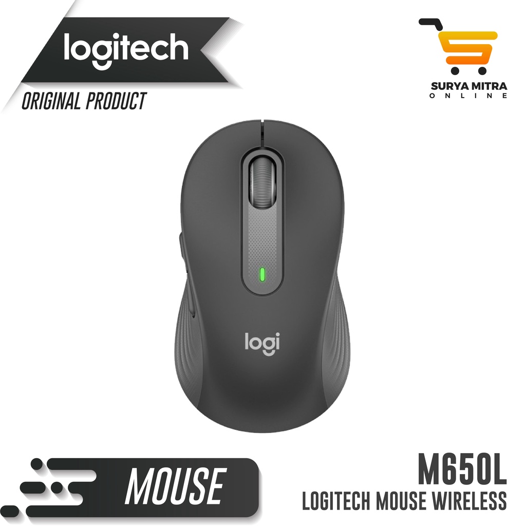 Signature Logitech M650L M 650 L Wireless Mouse