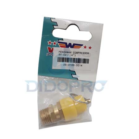 Mini Safety Valve 1/4&quot; Mini Safety Kompresor Compressor Atau Kran Pengaman Tekanan Kompressor