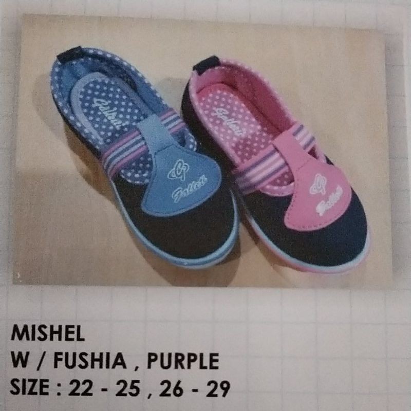 Sepatu anak perempuan bukan sepatu santica/sneakers kasual anak Perempuan cantik 22-29 - GALLETTI MISHEL