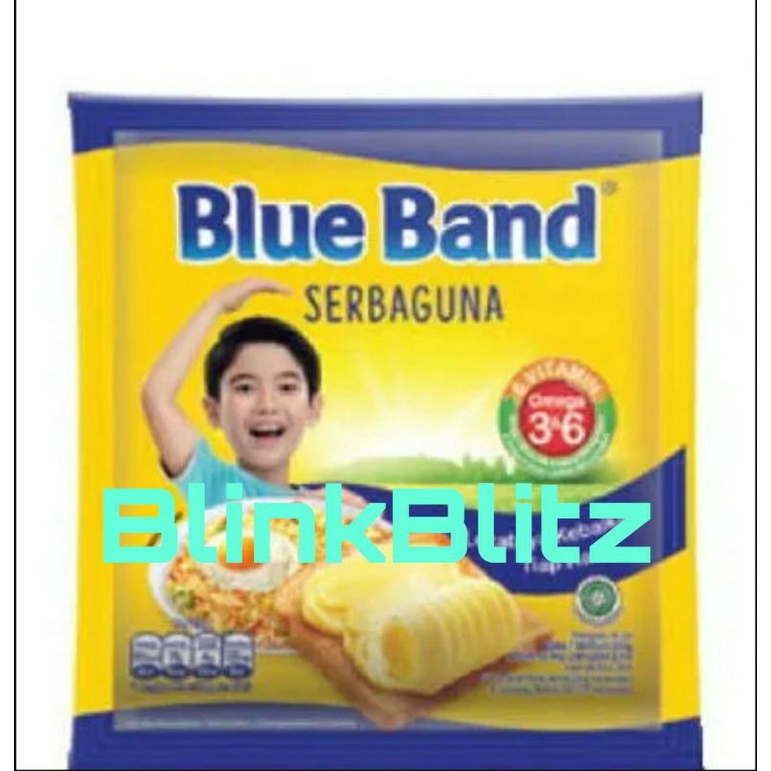 Blue Band Serbaguna 200 gr Mentega Margarin Bahan Masak Kue Roti Blueband