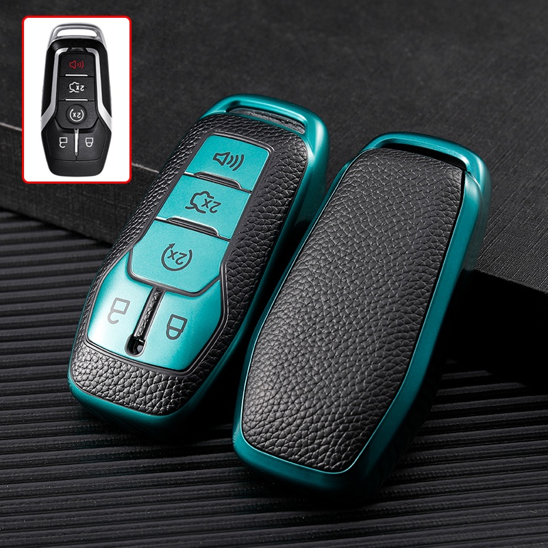 Casing Kunci Remote Mobil Bahan TPU Untuk Ford Fusion Mondeo Mustang F 150 Explorer Edge 2015 2016 2017 2018