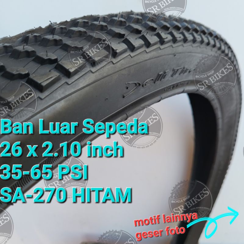 Ban Luar 26 x 2.10 Sepeda MTB Gunung. SWALLOW DELI TIRE