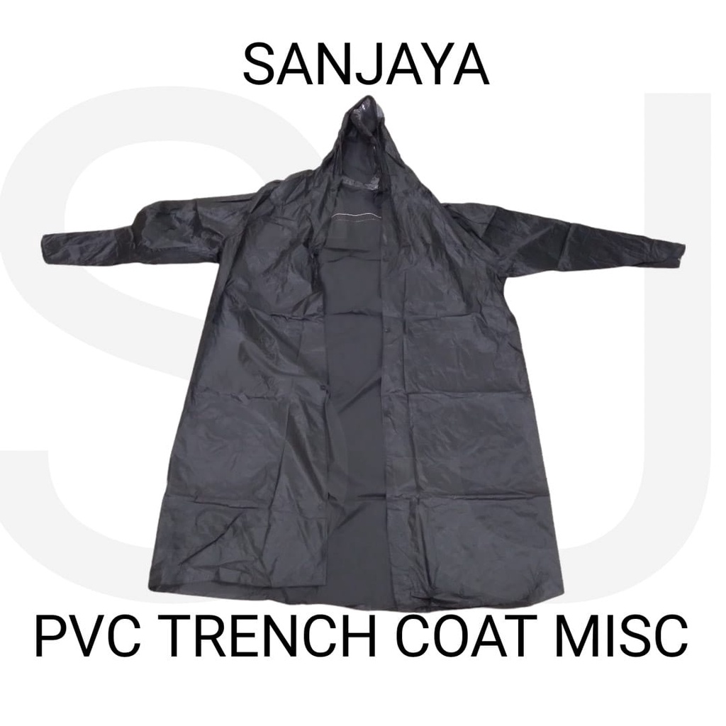 JAS HUJAN / JAS HUJAN SETELAN / MANTOL / JAS HUJAN DEWASA / RAINCOAT / PVC TRENCH COAT MISC