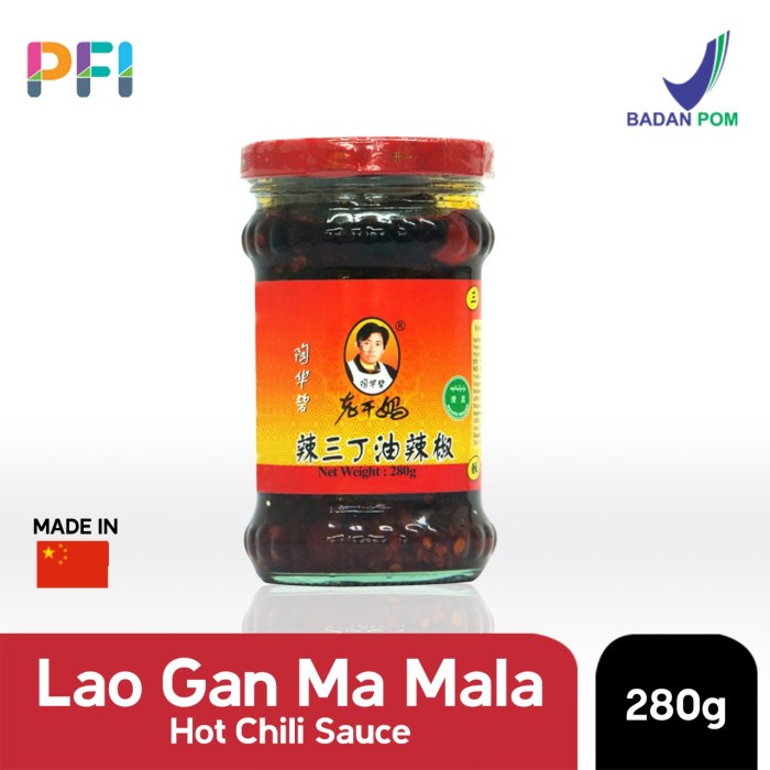 

sambal-aneka- hot chili sauce lao gan ma 280g mala sauce -aneka-sambal.