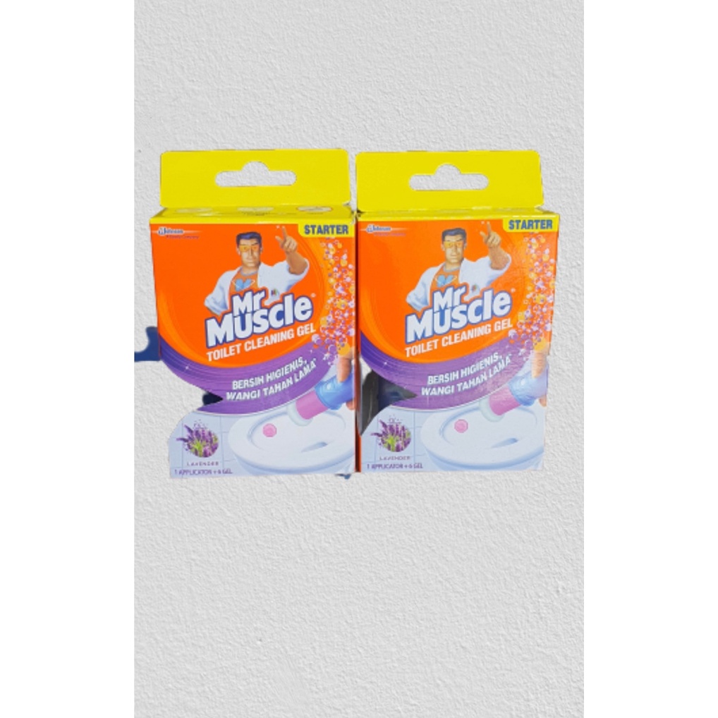 Mr.mussle toilet cleaning starter + refill 36ml