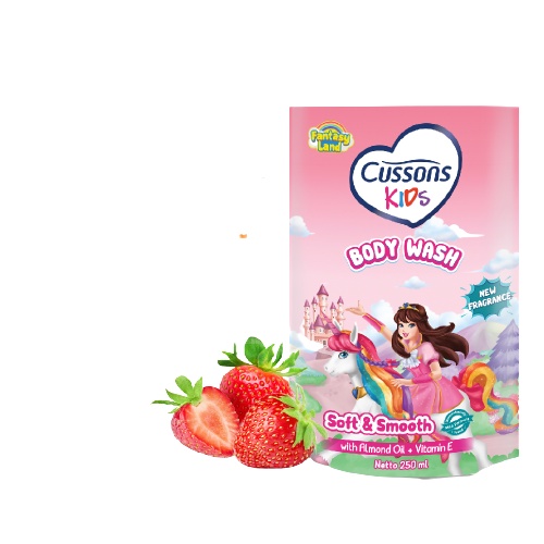 [BPOM] CUSSONS KIDS BODY WASH 250ml / REFILL / SABUN MANDI CAIR