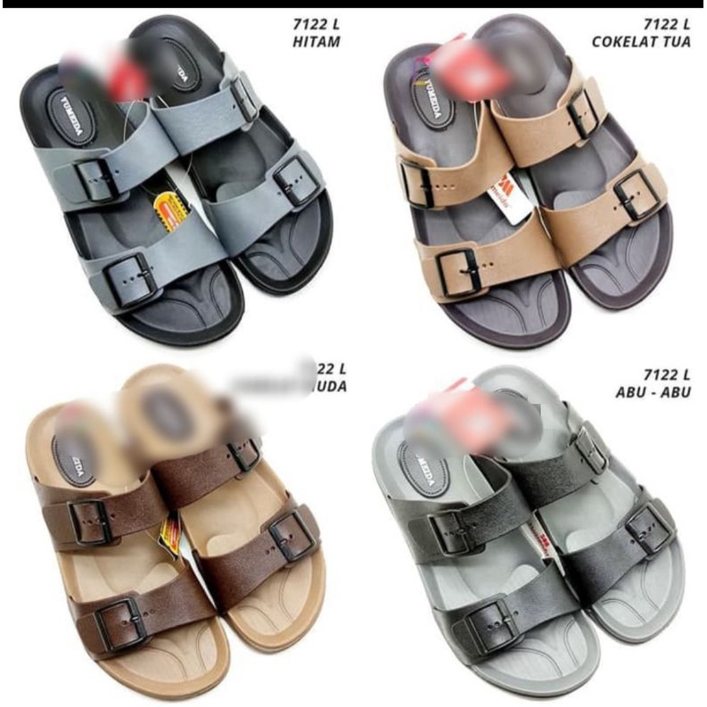 SANDAL SELOP Pria Gesper Sendal Pria Yumeida 7122L