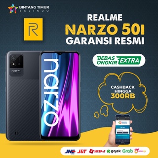 Realme Narzo 50i 4GB+64GB Garansi Resmi Realme