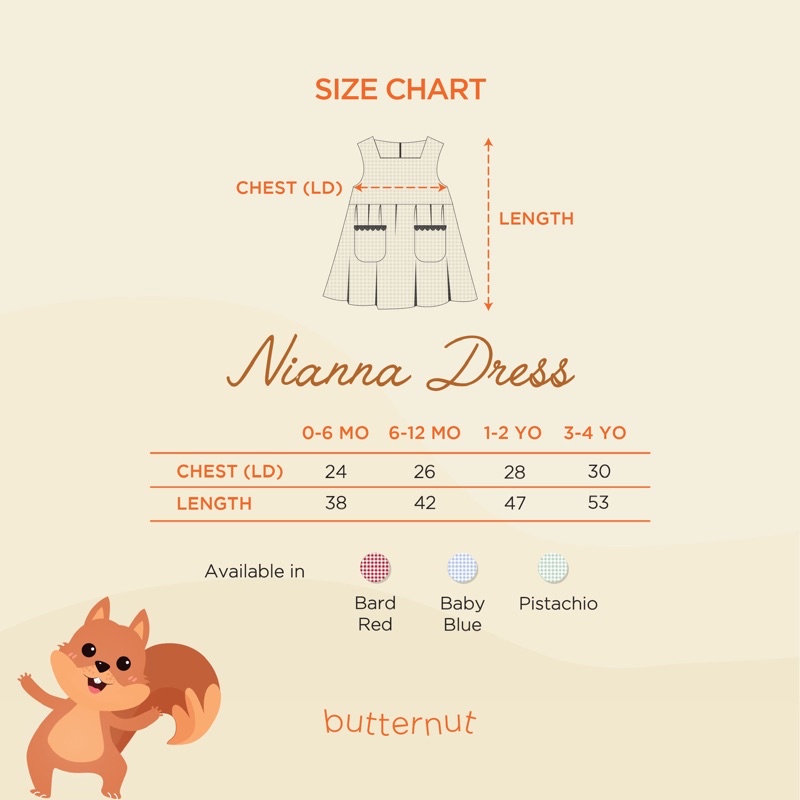 BUTTERNUT - NIANNA DRESS