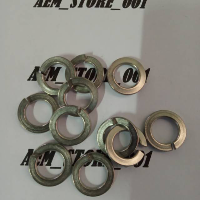 Ring ver M12 stainless 304