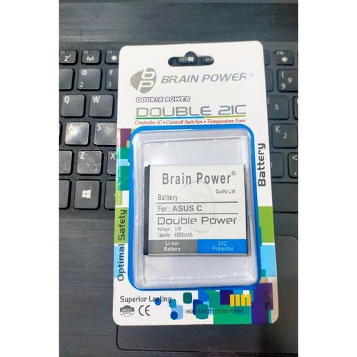 Battery Batre Asus Zenfone C B11P1421 Brain Power Baterai Asus 4C Z007 / ZC451CG DOUBLE POWER