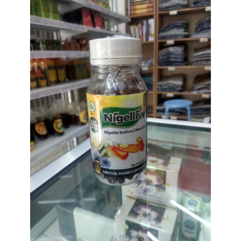 Nigellive 100 (minyak habbatussauda+minyak zaitun)
