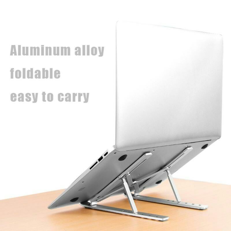 Stand Laptop Aluminium Foldable Adjustable 6 Height Nuoxi n3