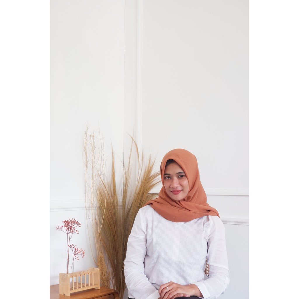 50 warna BELLA SQUARE JILBAB SEGI EMPAT POLLYCOTTON-bella bata