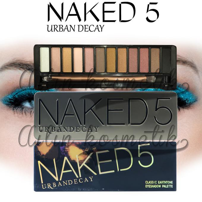 Best/Seller NAKED 5 EYE SHADOW URBAN DECAY / NAKED5 EYESHADOW --- 100% TOP QUALITY ---