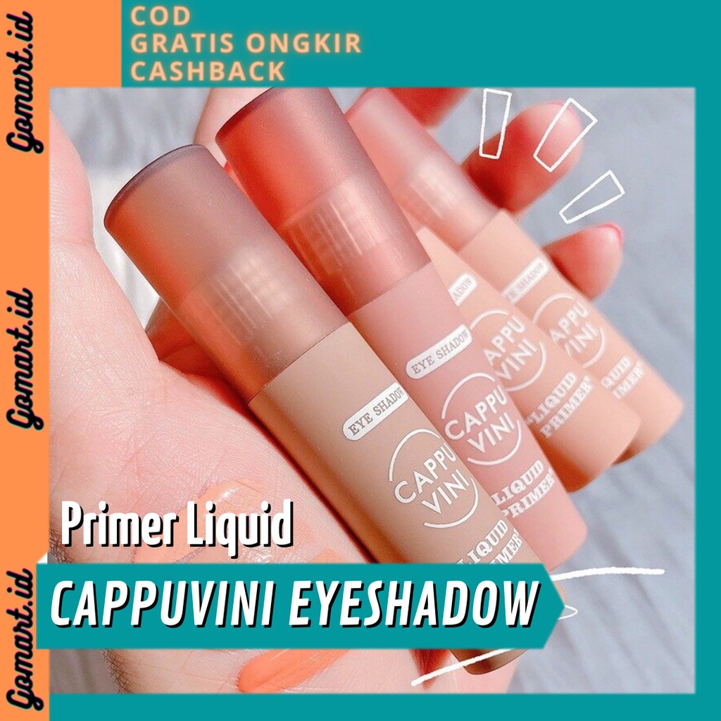 CAPPUVINI Korean Matte Liquid Eyeshadow - Liquid Primer Matte Eyeshadow