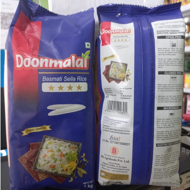 

beras basmati Doonmalai 1kg / Basmati Donmalai