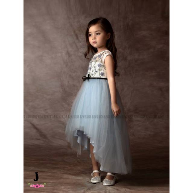 Baju Pesta Anak Perempuan Dress Pinguin 2 4 Tahun