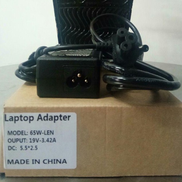 LENOVO193425525PKP | ADAPTOR LENOVO 19V 3.42A DC (5.5*2.5) PANJANG + KABEL POWER