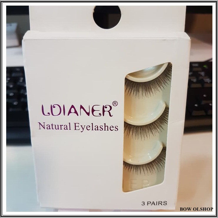 (BOW) Ldianer natural fashion eyelashes 3 pairs 126