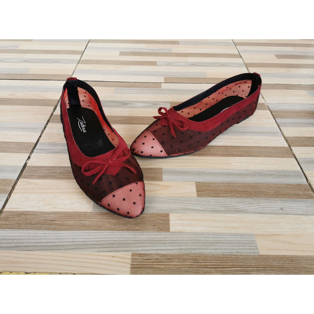 Arlaine- Violet Flat Shoes