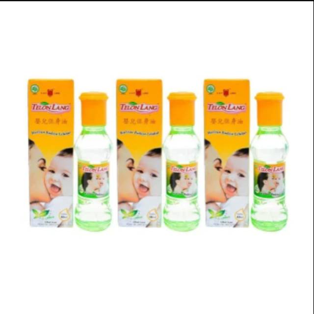 Caplang Telon Lang 30 ml - Minyak Telon Penghangat Tubuh Bayi