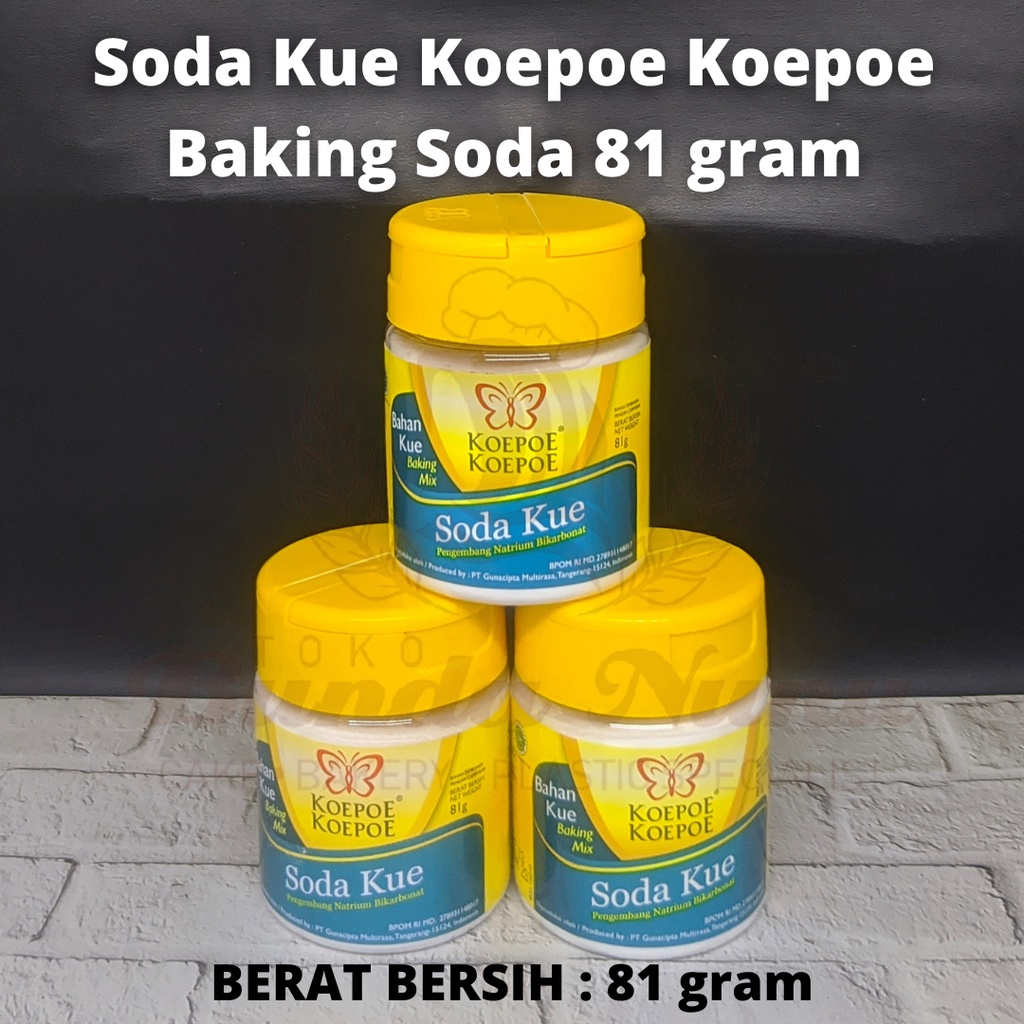 

Soda Kue Koepoe Koepoe/ Baking Soda 81 gram