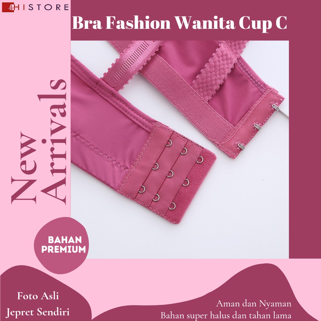 [HI] Bra BH JUMBO CUP C Fashion Wanita Bra wanita Premium Busa Tipis Tanpa Kawat Sangat Nyaman 227