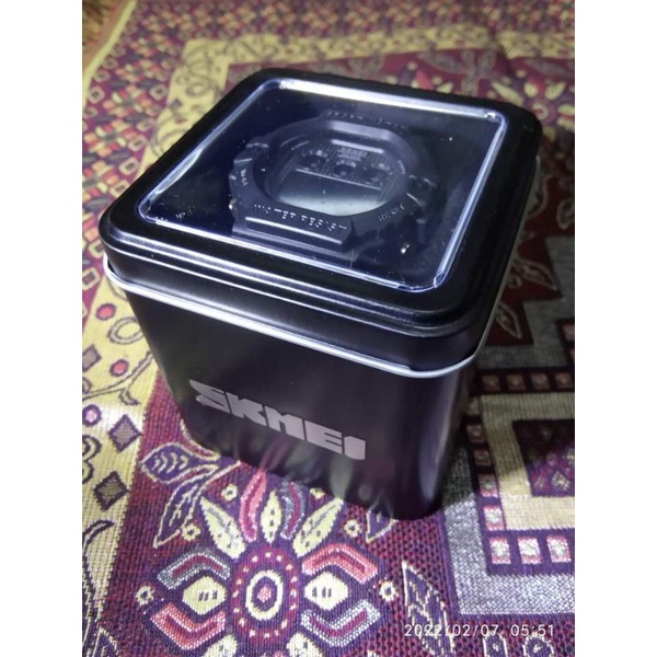 BOX jam tangan SKMEI kaleng