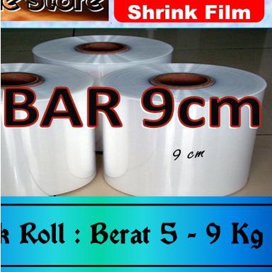 

☺ PLASTIK SEGEL 9CM x 50M ( Shrink Film ) ❆