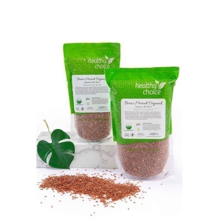 

Healthy Choice Beras Merah Organik 2kg | Diabetes - Diet Organic Rice