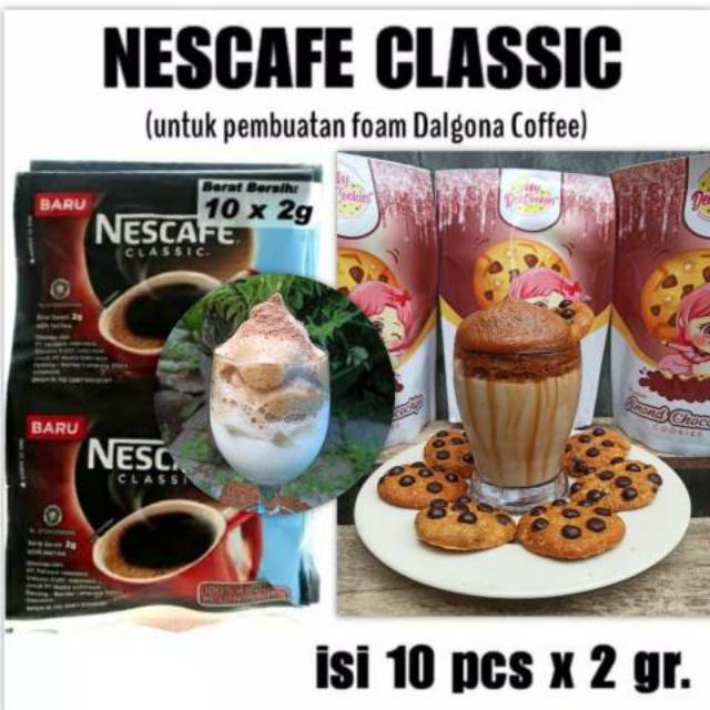 

Nescafe Classic buat Dalgona