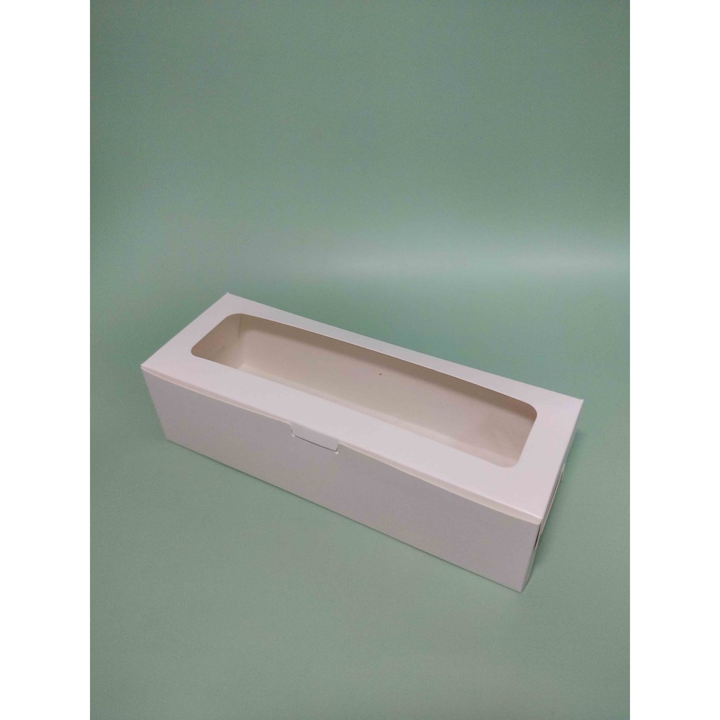 

Box Kotak Kue Roll Cake Putih