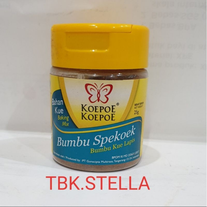 

KOEPOE KOEPOE BUMBU SPEKOEK