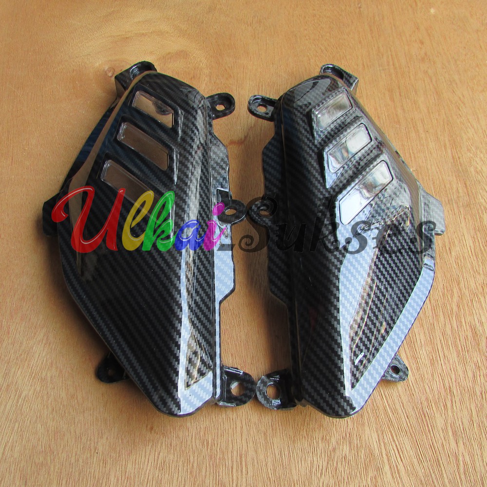 Cover Body Samping Yamaha Nmax l Tutup Body Kanan Kiri Black Carbon Kevlar Printing NEMO 2010 Hight Quality Murah