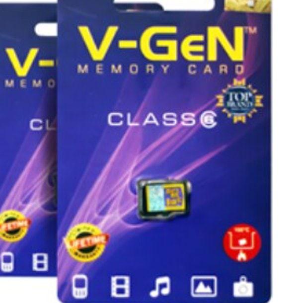 め grosir Micro SD VGen 4Gb / 8Gb / 16Gb / 32Gb Class 6 / MicroSd Robot ₪